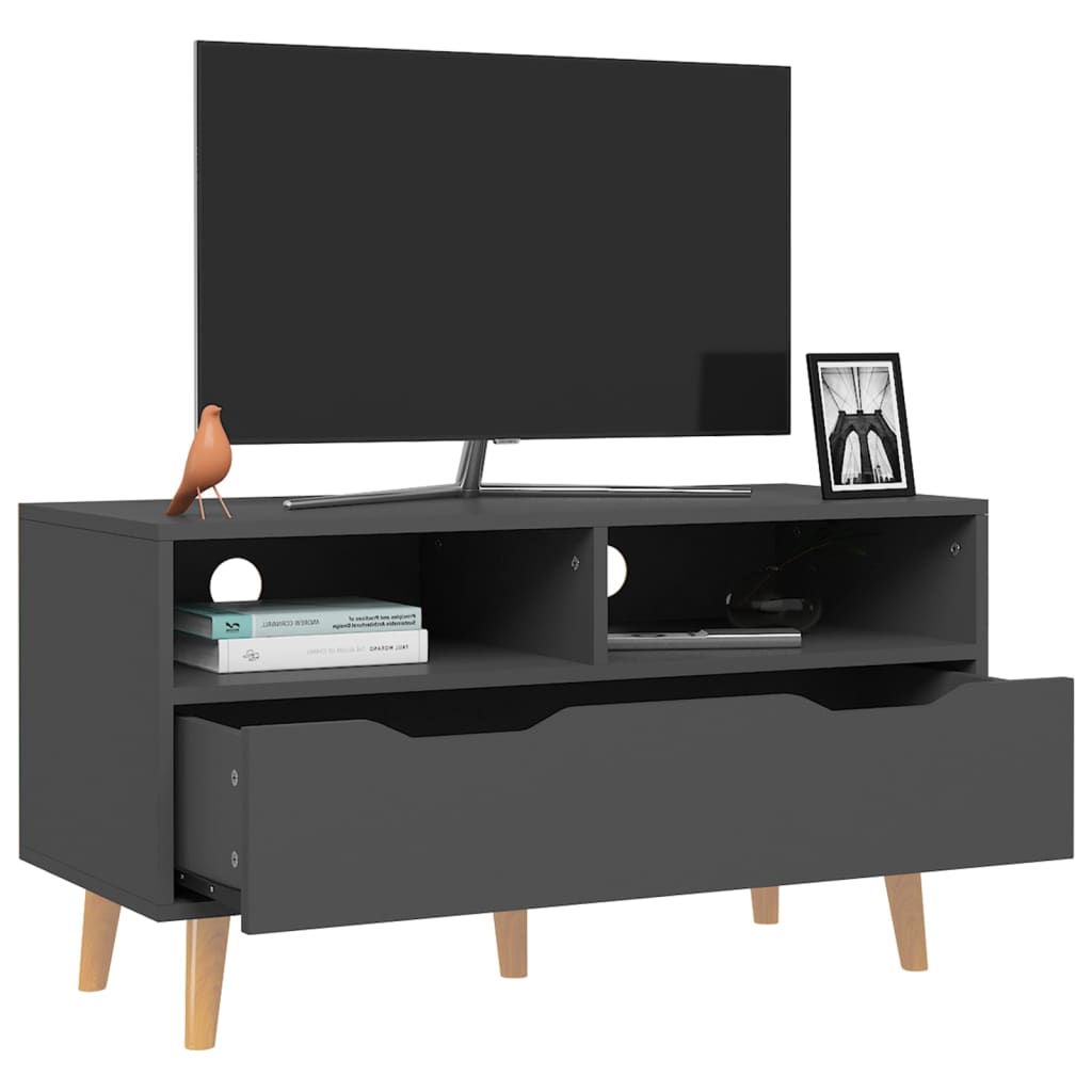 

vidaXL Tv-meubel 90x40x48,5 cm spaanplaat grijs