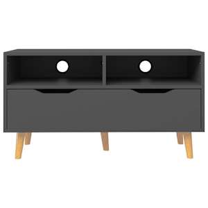 TV skříňka šedá 90 x 40 x 48,5 cm kompozitní dřevo - obrázek 5