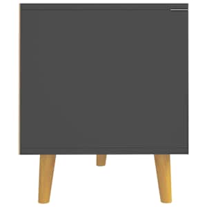 TV skříňka šedá 90 x 40 x 48,5 cm kompozitní dřevo - obrázek 6