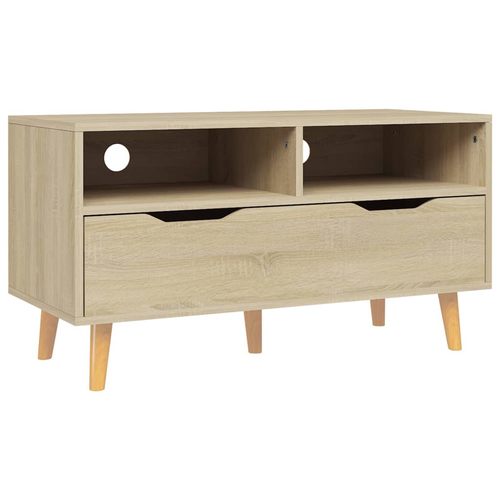 

vidaXL TV Cabinet Sonoma Oak 35.4"x15.7"x19.1" Engineered Wood