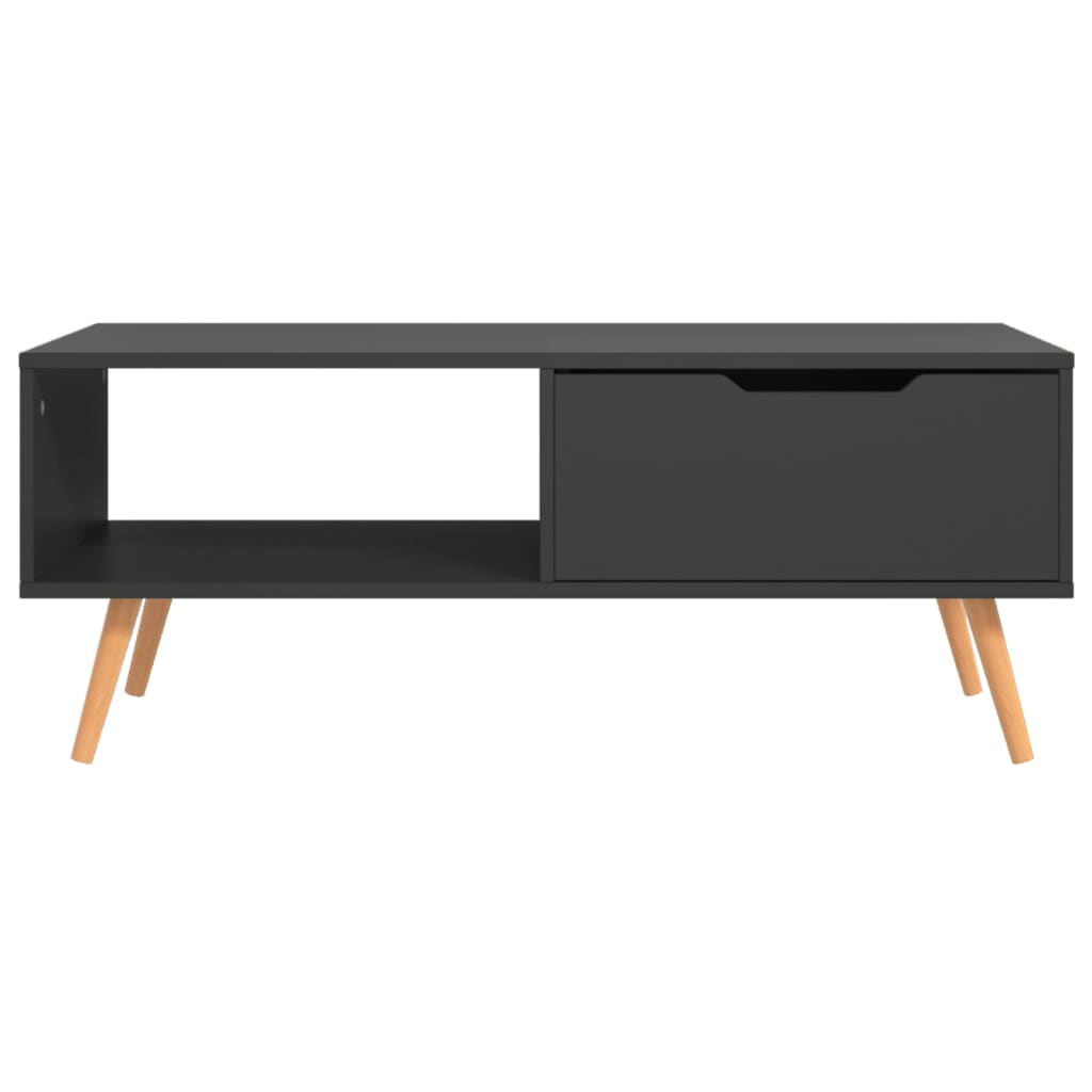 

vidaXL Salontafel 100x49,5x43 cm spaanplaat grijs