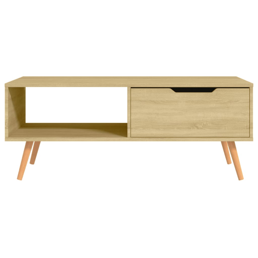 Thumbnail - vidaXL Couchtisch Sonoma-Eiche 100x49,5x43 cm Holzwerkstoff