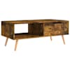vidaXL kohvilaud, suitsutatud tamm, 100x49,5x43 cm, tehispuit