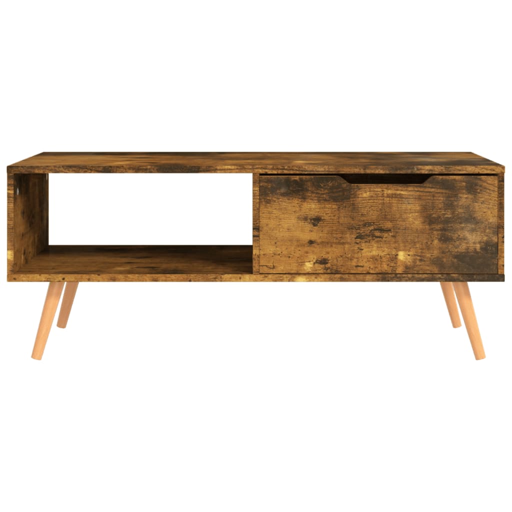 

vidaXL Salontafel 100x49,5x43 cm spaanplaat gerookt eikenkleurig
