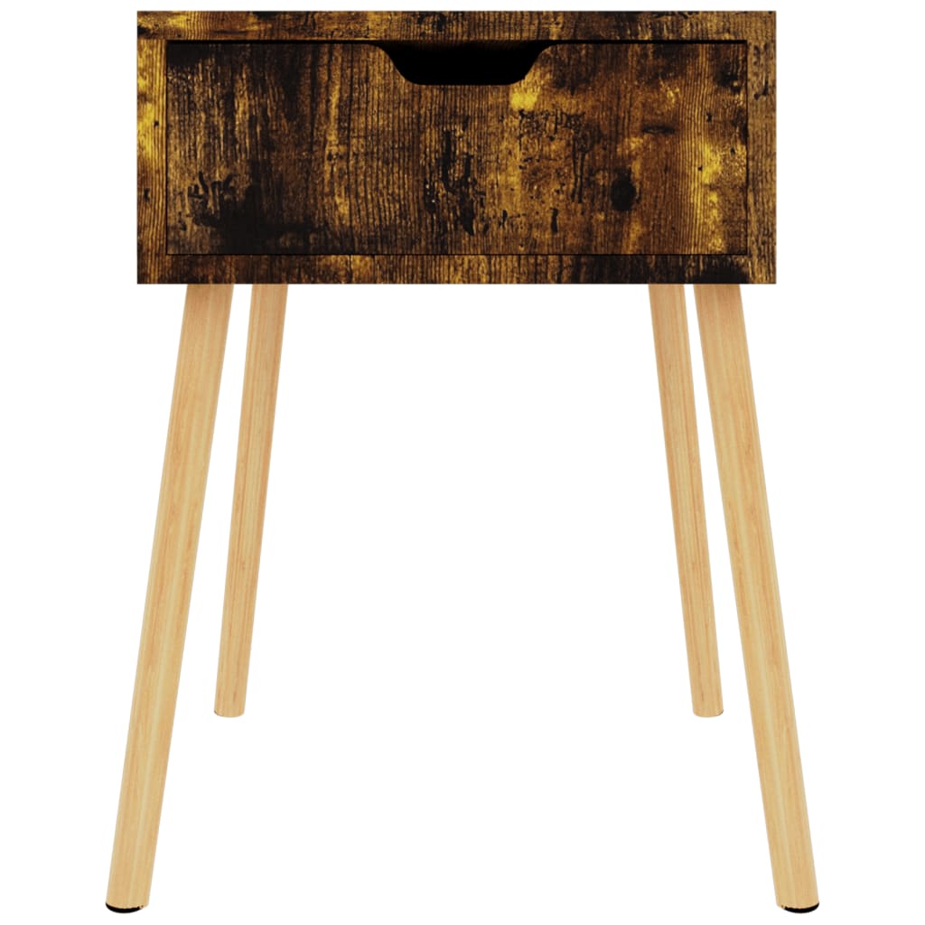 

vidaXL Nachtkastjes 2 st 40x40x56 cm spaanplaat gerookt eikenkleurig