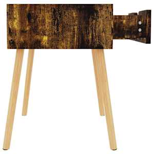 Noční stolky 2 ks kouřový dub 40 x 40 x 56 cm kompozitní dřevo - obrázek 7