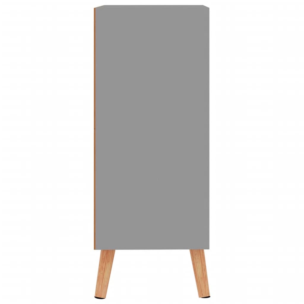 szürke forgácslap tálalószekrény 60 x 30 x 72 cm