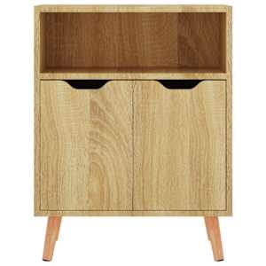 vidaXL Buffet ch&ecirc;ne sonoma 60x30x72 cm bois d'ing&eacute;nierie
