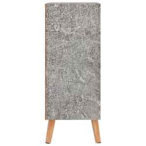 Příborník betonově šedý 60 x 30 x 72 cm kompozitní dřevo - obrázek 4