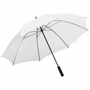 vidaXL vihmavari, valge, 130 cm