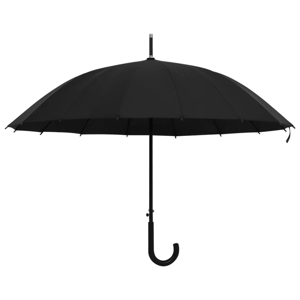 Fekete automatikus esernyő 105 cm 