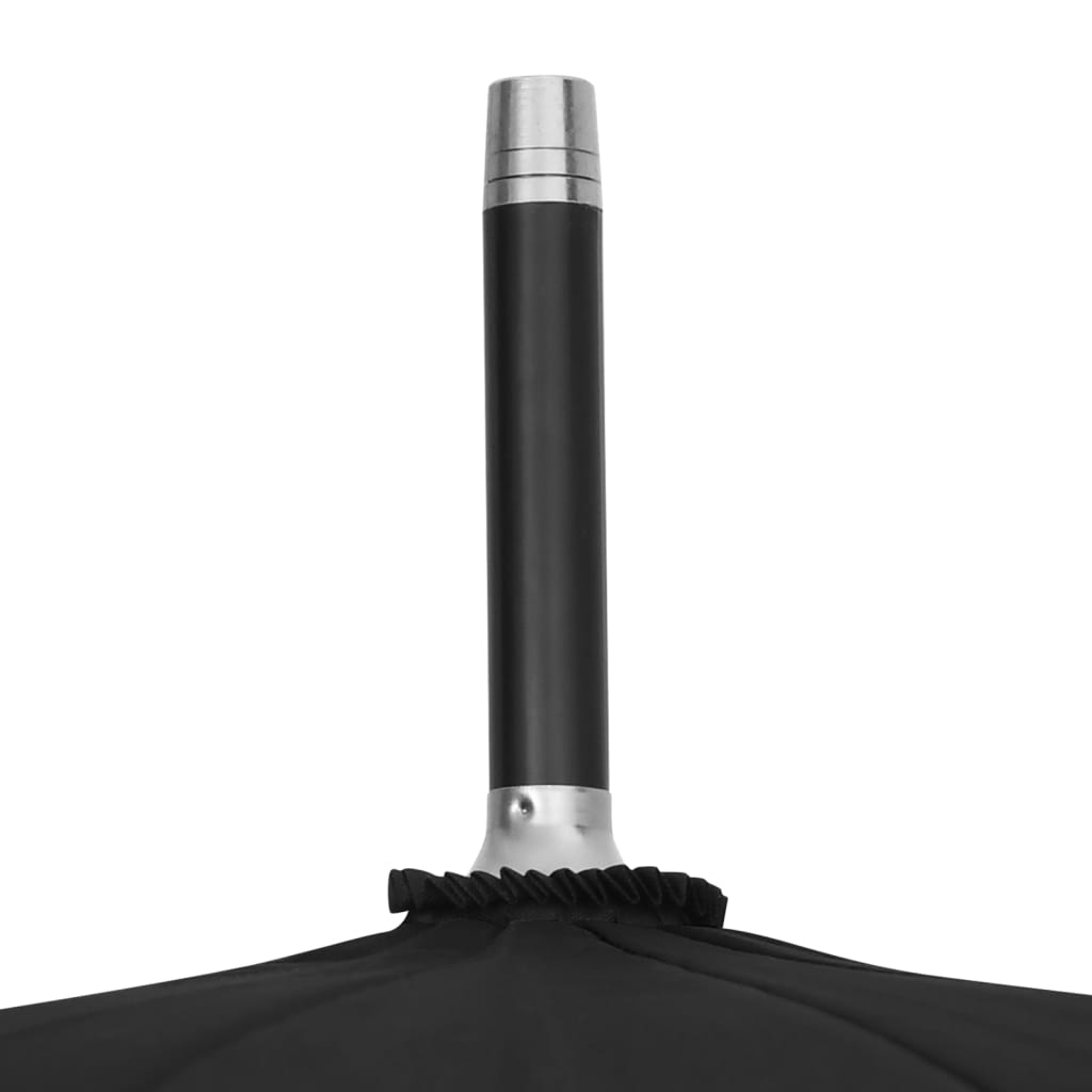 Deštník automatický černý 105 cm