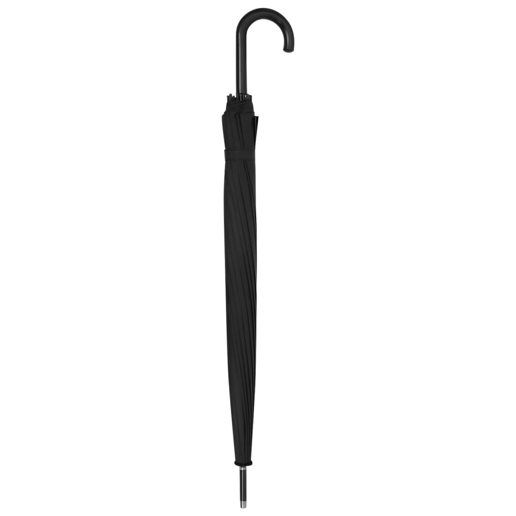 Deštník automatický černý 120 cm