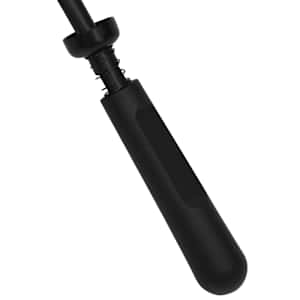 Deštník černý 130 cm - obrázek 4
