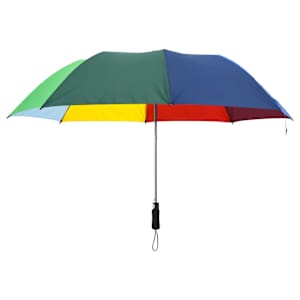 Automatický skládací deštník vícebarevný 124 cm - obrázek 3