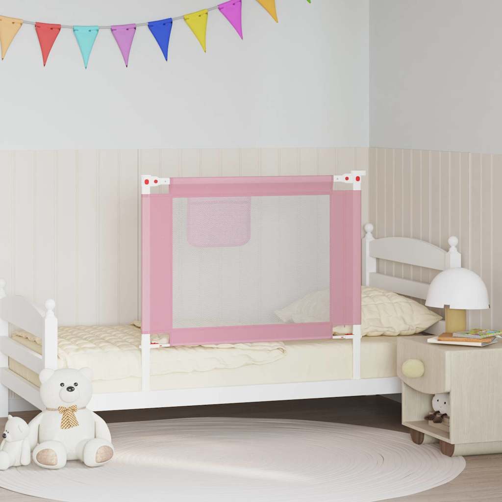 Lit enfant GENERIQUE barriere matelas rose