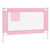 vidaXL voodipiire v&auml;ikelapse voodile, roosa, 100 x 25 cm, kangas