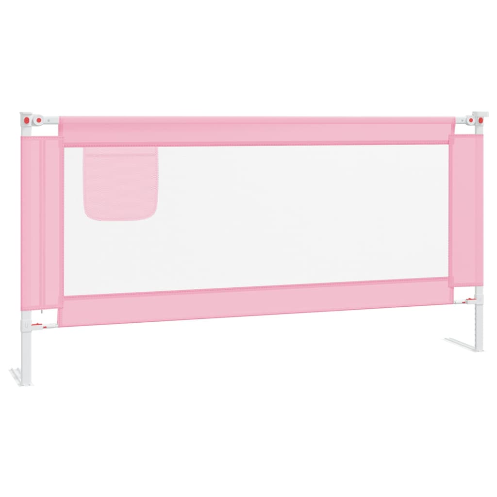 Rózsaszín szövet biztonsági leesésgátló 180 x 25 cm 