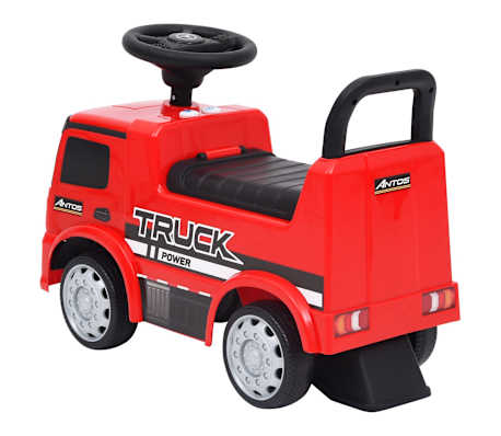 vidaXL Step Car Mercedes-Benz Truck Red
