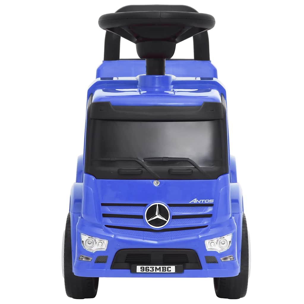 Alternativ bild 3 för VidaXl Gåbil Mercedes Benz Lastbil Blå