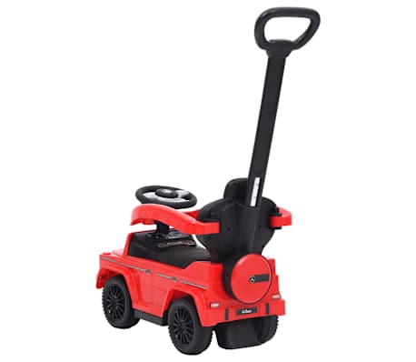 vidaXL Push Walk Car Mercedes-Benz G63 Red