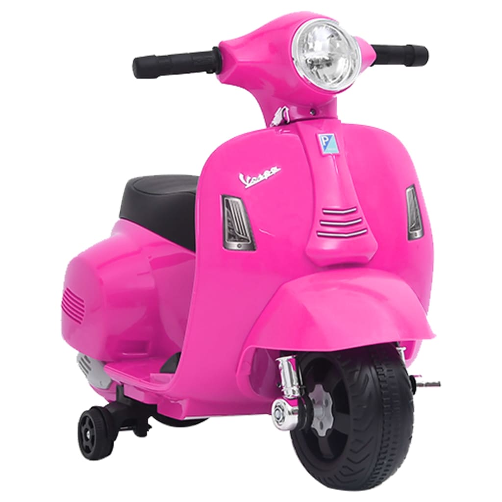 vidaXL Motocicletă de jucărie electrică Vespa, roz, GTS300 vidaxl.ro