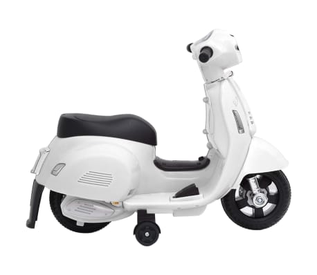 vidaXL Moto jouet électrique Vespa GTS300 blanc