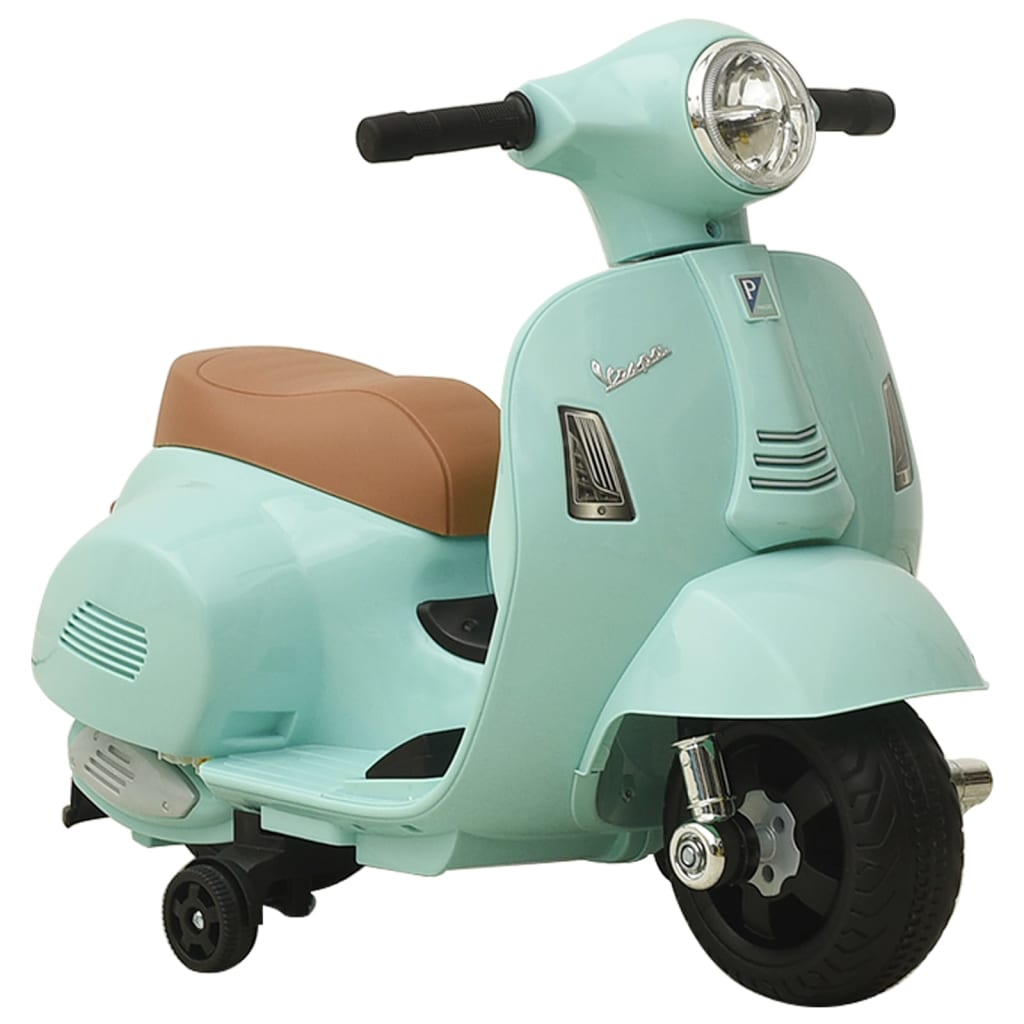 vidaXL Motocicletă de jucărie electrică Vespa, verde, GTS300 vidaXL