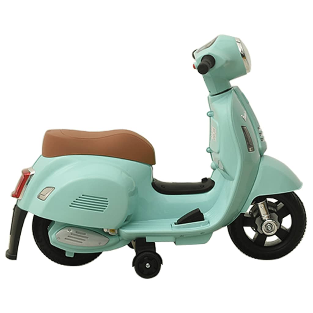 vidaXL Motocicletta per Bambini Elettrica Vespa GTS300 Verde