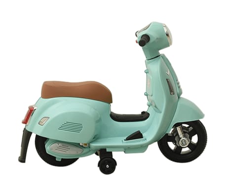 vidaXL Motocicleta eléctrica de juguete Vespa GTS300 verde