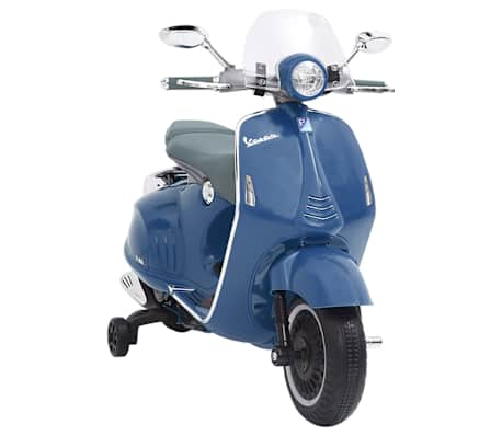 vidaXL Παιχνίδι Ηλεκτρικό Μοτοσικλέτα Vespa GTS300 Μπλε