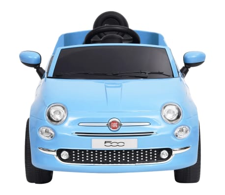 vidaXL Lasten sähköauto Fiat 500 sininen