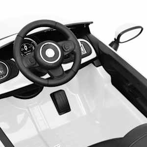 Dětské elektrické auto Fiat 500 bílé - obrázek 6