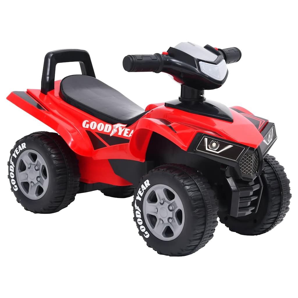 vidaXL ATV ride-on pentru copii Good Year, roșu