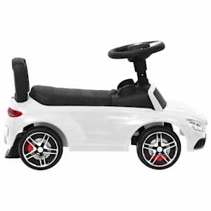 vidaXL Αυτοκίνητο Παιδικό Περπατούρα Mercedes-Benz C63 Λευκό