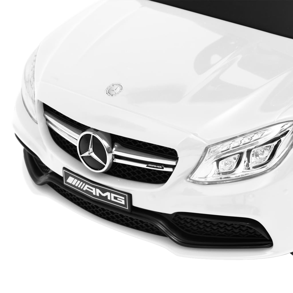 Laste mänguauto Mercedes Benz C63, valge