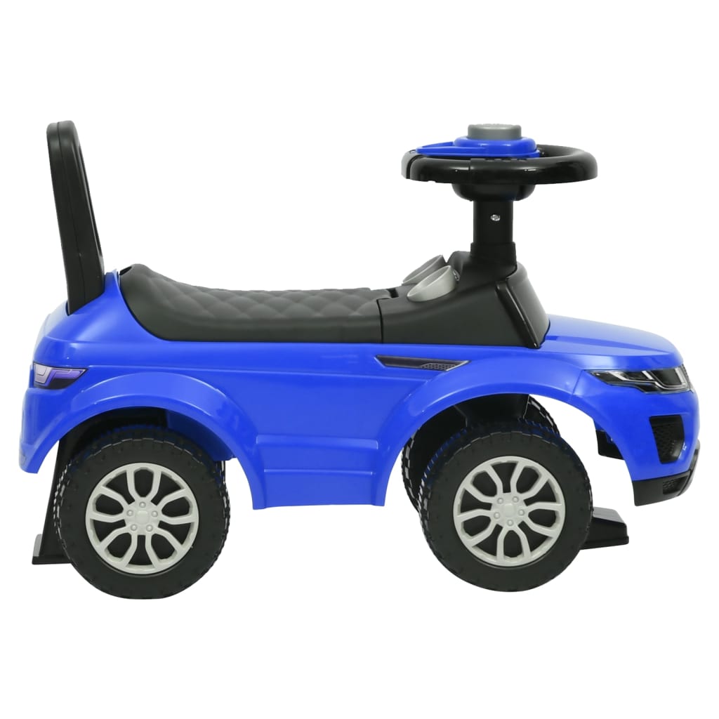Kék pedálos autó 