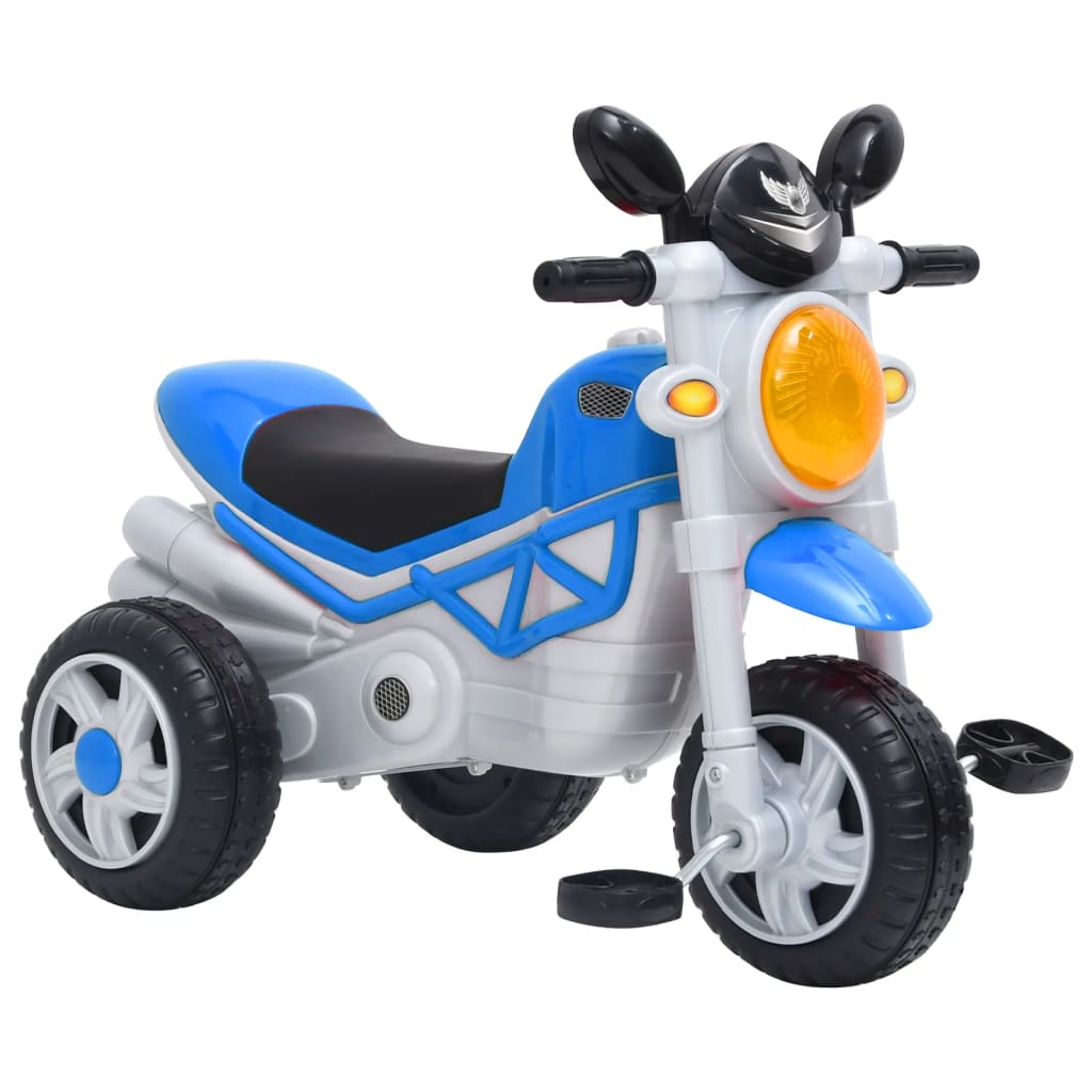 vidaXL Tricicletă pentru copii, albastru vidaXL