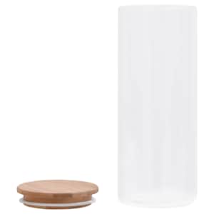Skleněné dózy s bambusovým víčkem 6 ks 1000 ml - obrázek 4