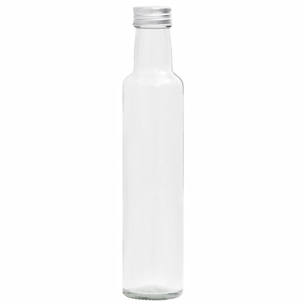 Malé skleněné láhve 260 ml se šroubovým uzávěrem 10 ks
