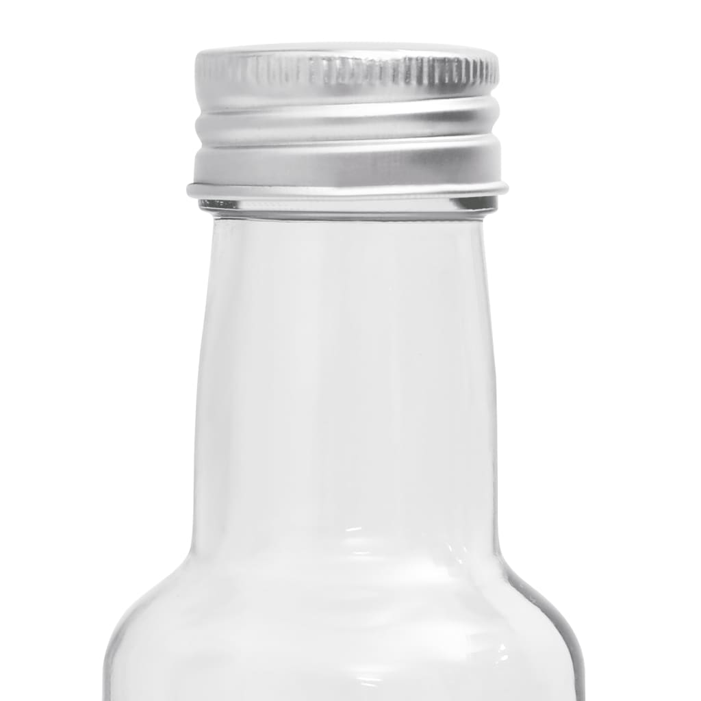 Malé skleněné láhve 260 ml se šroubovým uzávěrem 10 ks