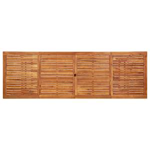 Zahradní jídelní stůl 280 x 90 x 75 cm masivní akáciové dřevo - obrázek 4