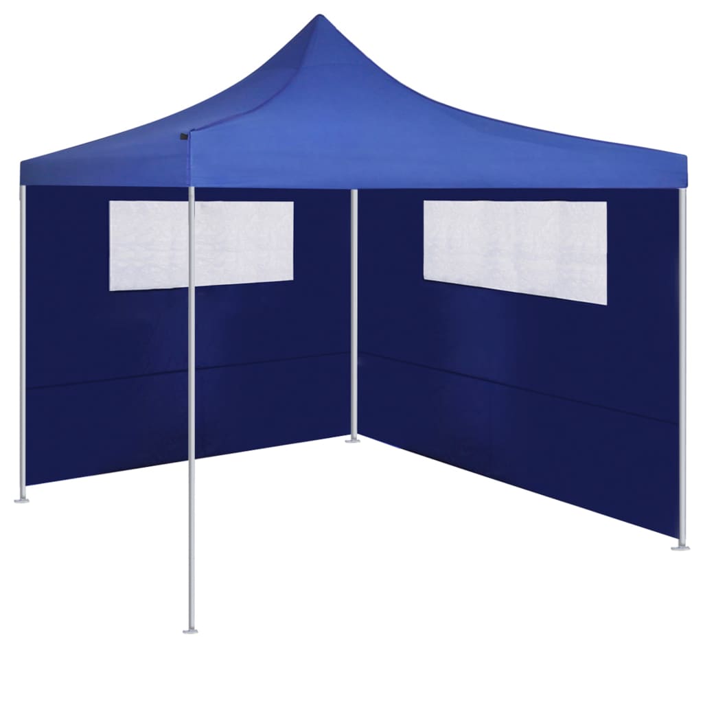 

vidaXL Prieelzijwand met ramen 6x2 m blauw