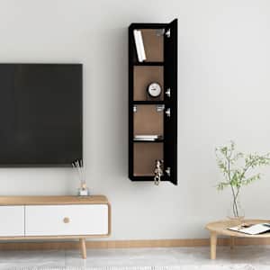 TV stolky 2 ks černé 30,5x30x60 cm kompozitní dřevo - obrázek 3