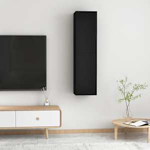 TV stolky 2 ks černé 30,5x30x60 cm kompozitní dřevo - obrázek 6