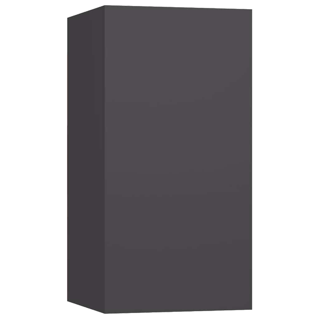 vidaXL TV stolek šedý 30,5x30x60 cm kompozitní dřevo