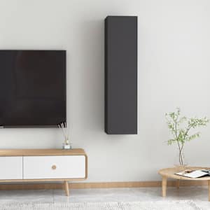 TV stolky 2 ks šedé 30,5x30x60 cm kompozitní dřevo - obrázek 5