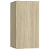 vidaXL telerialus, Sonoma tamm, 30,5 x 30 x 60 cm, tehispuit