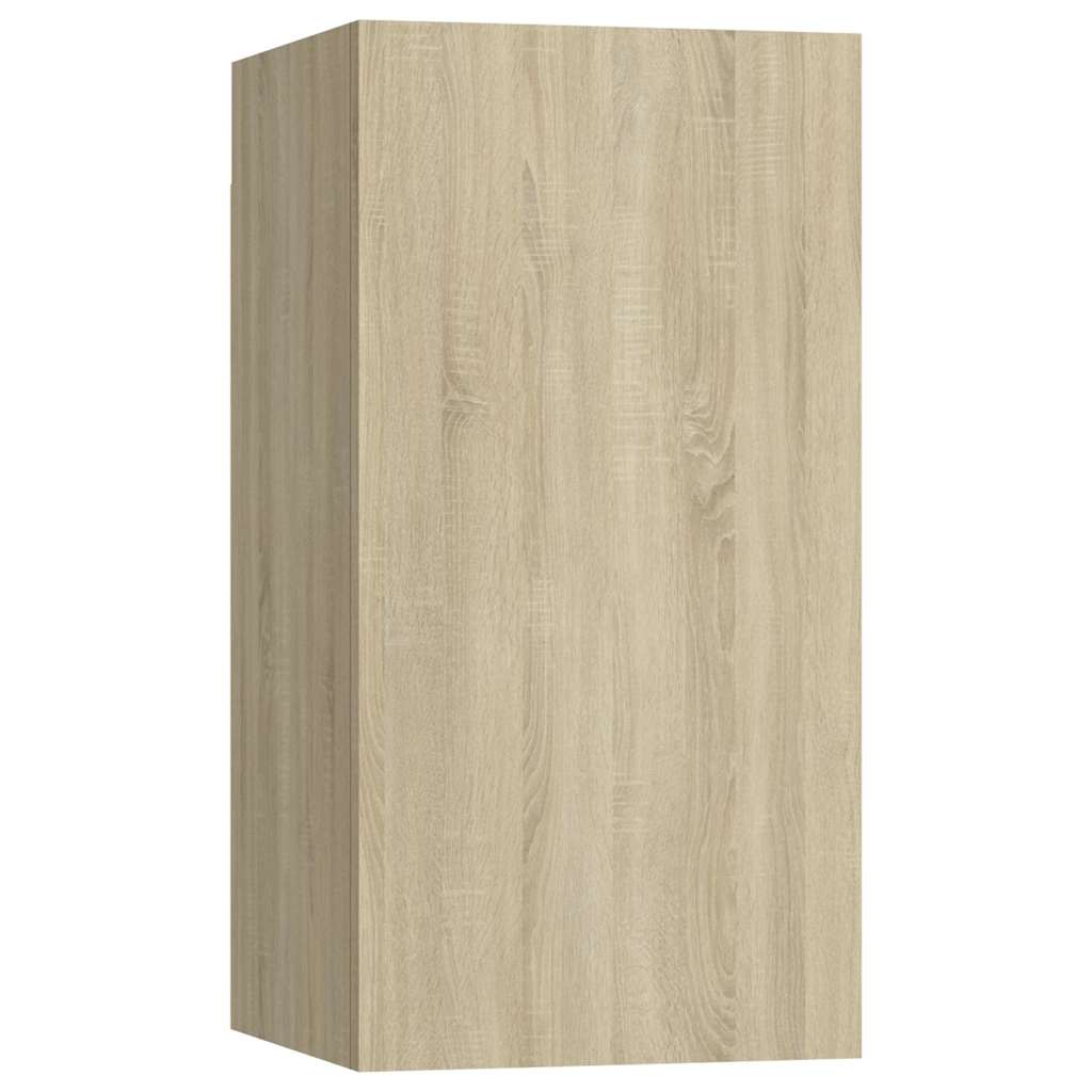 vidaXL TV stolek dub sonoma 30,5x30x60 cm kompozitní dřevo