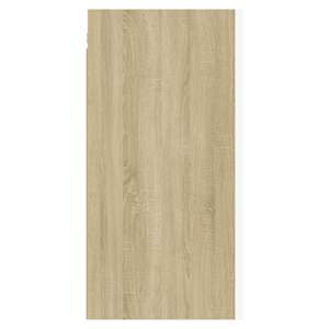 TV stolky 2 ks bílé a dub sonoma 30,5x30x60 cm kompozitní dřevo - obrázek 11